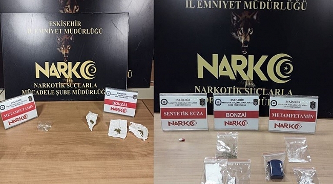 Eskişehir'de uyuşturucu operasyonu