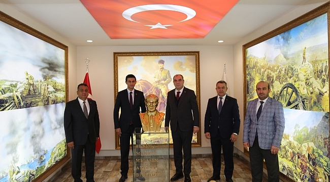 ESO heyetinden ilçe belediyelerine ziyaret