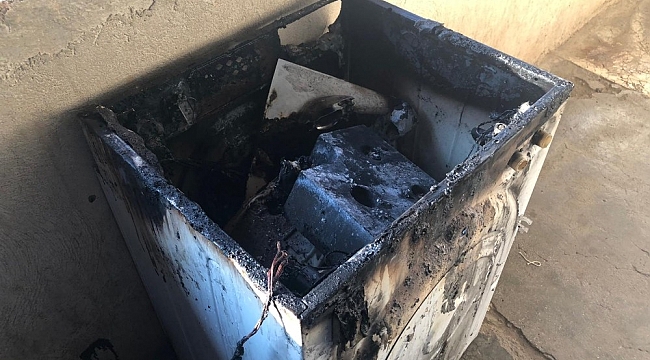 Evi yanan Suriyeli kadının imdadına İHA muhabirleri koştu