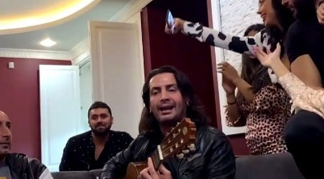 Fenomenlerin ev partisi kamerada