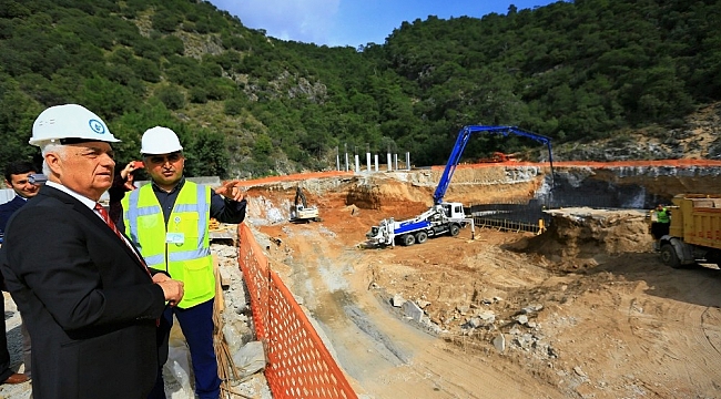 Fethiye'de kanalizasyonun 40 kilometresi tamamlandı