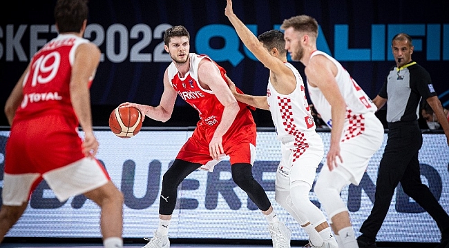 FIBA 2022 Avrupa Şampiyonası Elemeleri: Hırvatistan: 79 - Türkiye: 62