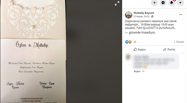 Gelin düğünden 4 gün sonra koronadan öldü