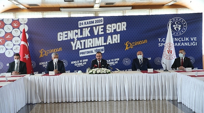 Gençlik ve Spor Bakanlığı'ndan Erzincan'a dev yatırım