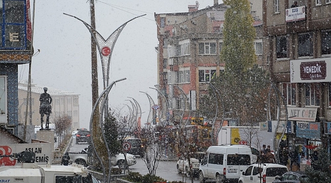 Hakkari'de kar yağışı