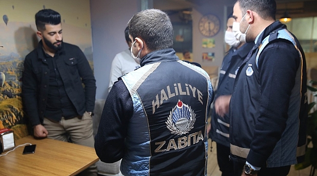 Haliliye'de yeni kısıtlamayla birlikte denetimlere başlandı