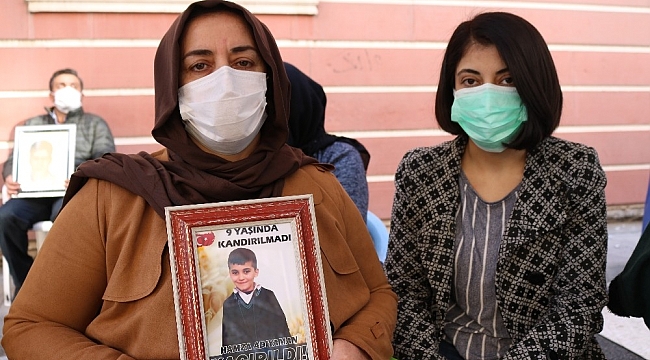 HDP önündeki aileden, 9 yaşındaki çocuklarının Zap suyunda kaybolduğu iddiasına sert tepki