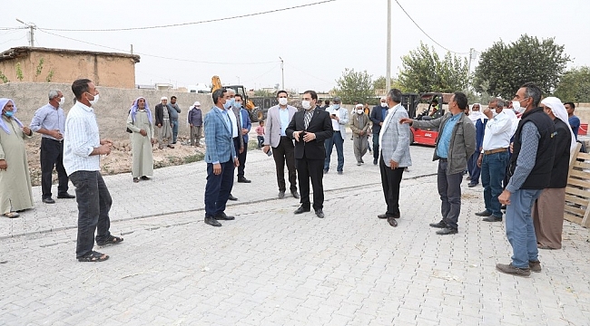 İkiağız'daki çalışmaları denetledi