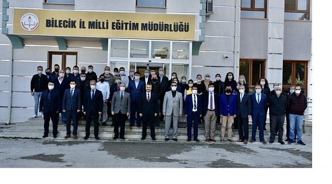 İl Milli Eğitim Müdürü Çelik, kuruma veda etti