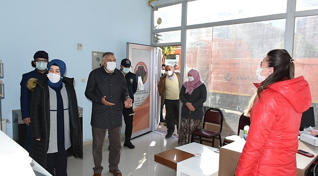 İnönü'de Korona virüs denetimleri devam ediyor