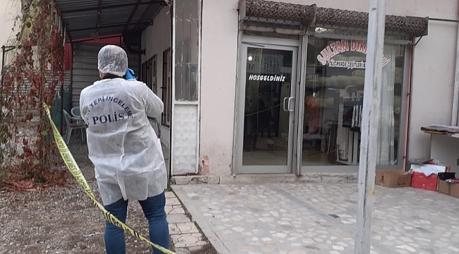İş yerinde tüfekli saldırıya uğradı