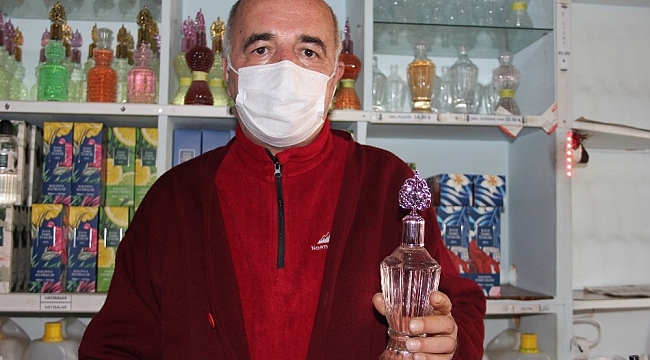Isparta'da pandeminin başında patlama yapan kolonya satışlarında düşüş yaşanıyor