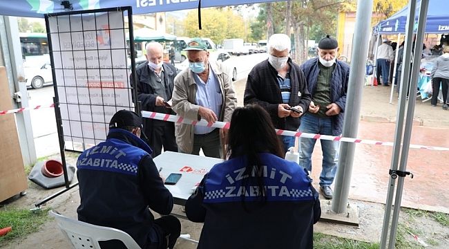 İzmit Belediyesi'nden vatandaşlara 'HES Kodu' yardımı