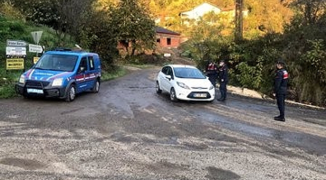 Jandarmadan korona virüs denetimi