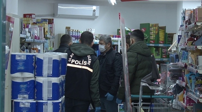 Kadıköy'de silahlı market soygunu