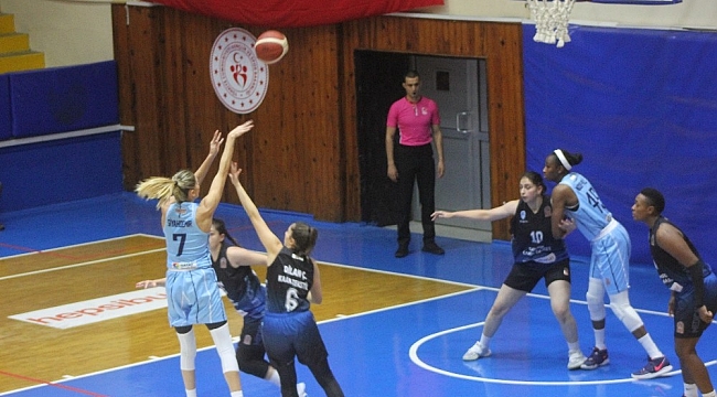 Kadınlar Basketbol Süper Ligi: Hatay Büyükşehir Belediyespor: 121- Samsun Canik Belediyesi: 70