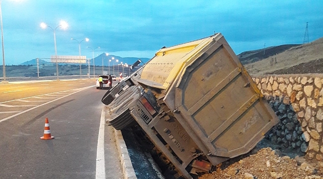 Kahramanmaraş'ta trafik kazası: 1 yaralı