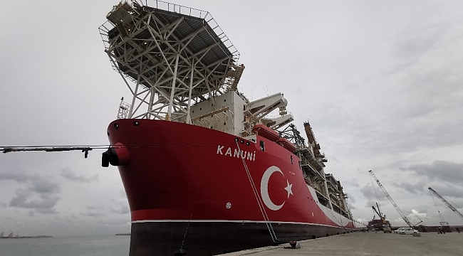 Kanuni Sondaj Gemisi Filyos Limanına demirledi