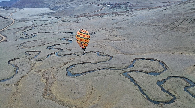 Karadeniz yaylalarında 'balon' turizmi: İlk deneme uçuşu yapıldı