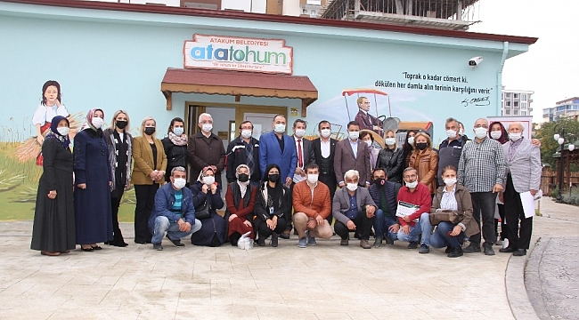 Karadeniz'in ilk tohum bankası AtaTohum'da kışlık üretim sezonu atalık tohum gönüllüleri ile başladı