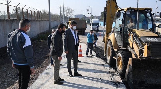 Kartepe Demokrasi Caddesi genişletme çalışmaları tamamlandı