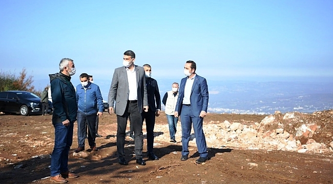 Kartepe'ye bir doğa harikası Güzelbahçe Mesire alanı
