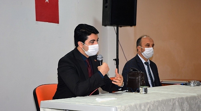 Kaymakam Kaya din görevlileriyle toplantı yaptı