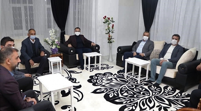 Kaymakam Koç ev ziyaretlerine devam ediyor