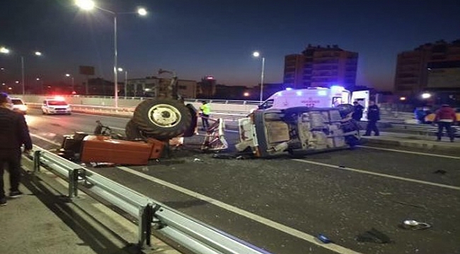 Kazada ağır yaralanan sürücü hayatını kaybetti