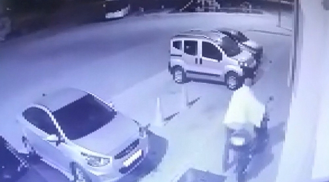 Kendi malı gibi rahatlıkla aldı götürdü
