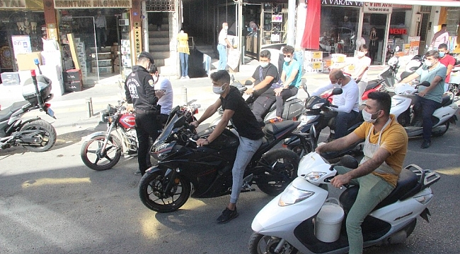 Kilis'te Motosiklet bolluğu