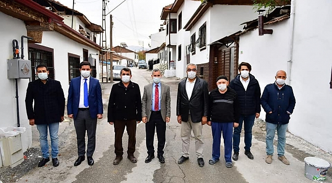 Kiltepe'nin iki caddesi 'sokak sağlıklaştırma' projesiyle güzelleştirildi