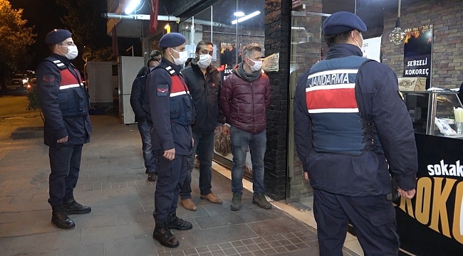 Kırıkkale'de 20.00'da işyerleri kapandı: Salgın Denetim Uzmanları tek tek kontrol etti