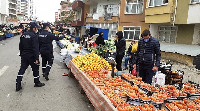 Kırıkkale'de zabıta ekipleri Covid-19 denetimlerini sıklaştırdı
