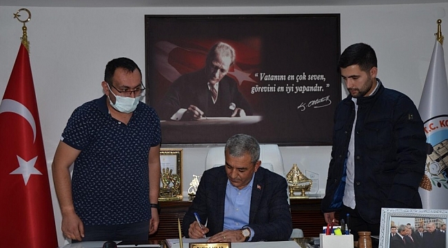 Koçarlı'da yeni hizmet binası için imzalar atıldı