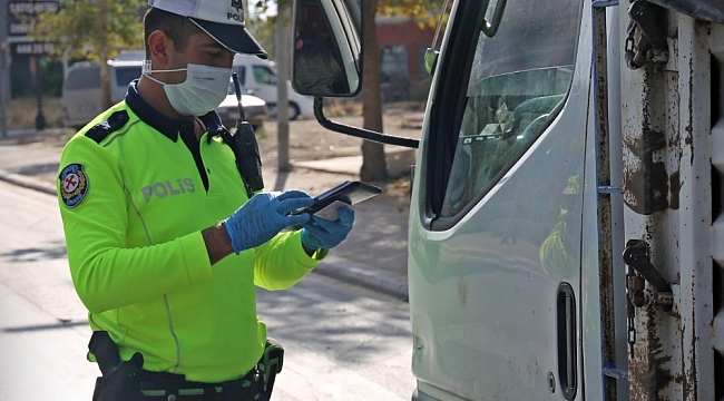Konya'da bin 766 sürücüye adli ve idari işlem yapıldı