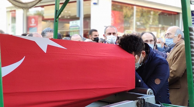 Korona virüse yenik düşen Büyükçekmece Başsavcı Vekili son yolculuğuna uğurlandı