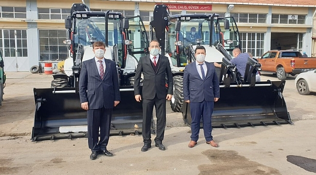 Köylere Hizmet Götürme Birlikleri'ne yeni hizmet araçları teslim edildi