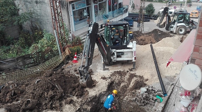 Kumru'da alt ve üst yapı çalışmaları sürüyor