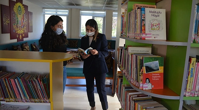 Kütüphane ve Halk Eğitim Merkezi Müdürlüğü'ne ziyaret