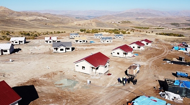 Malatya'da deprem evlerinde son aşamaya gelindi