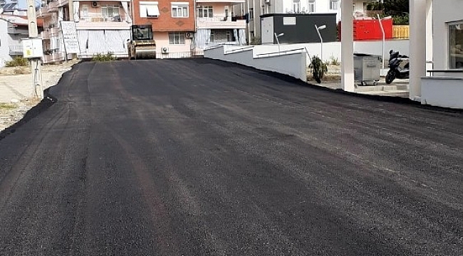 Manavgat Belediyesi'nden Mimar Sinan ve Kavaklı'ya sıcak asfalt