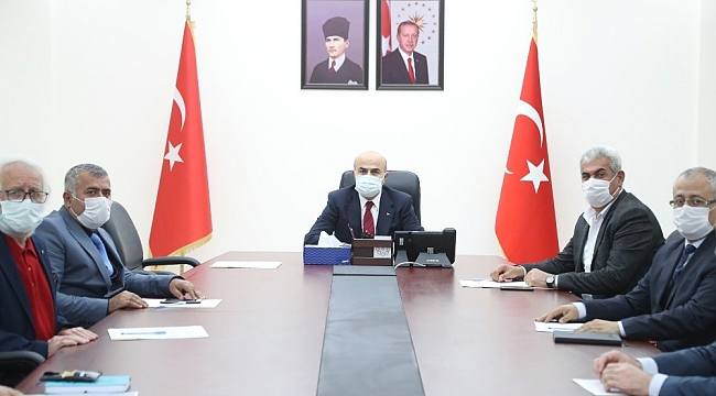 Mardin'de toprak koruma kurulu toplantısı yapıldı