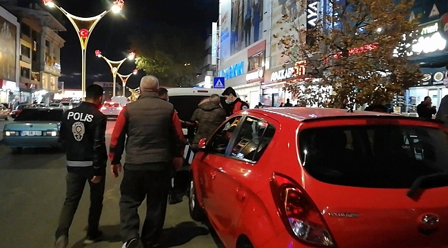 Maskeyi uygun takmadığı için yazılan cezaya tepki gösteren şahıs gözaltına alındı