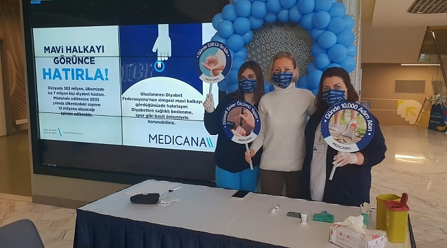 Medicana'dan kan şekeri ölçümü