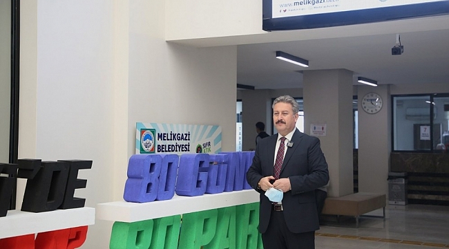 Melikgazi'de parklarda geri sayım devam ediyor