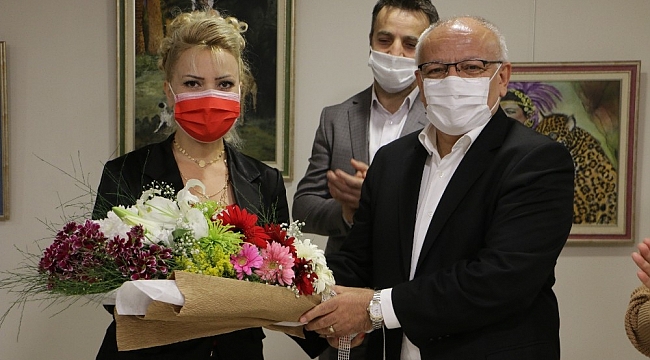 Min-El Mai Resim Sergisi'nin açılışı gerçekleştirildi