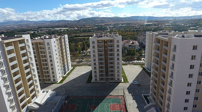 MKE lojmanlarında yaşam başladı