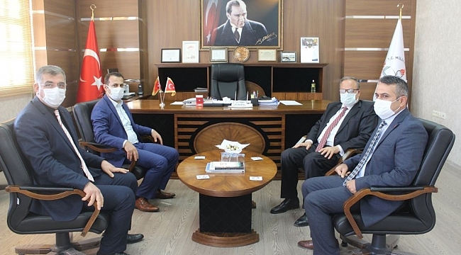 Müdür Alagöz, çalışmalar hakkında bilgi aldı
