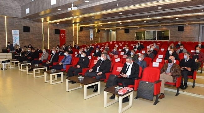 Muhtarlarla afet toplantısı